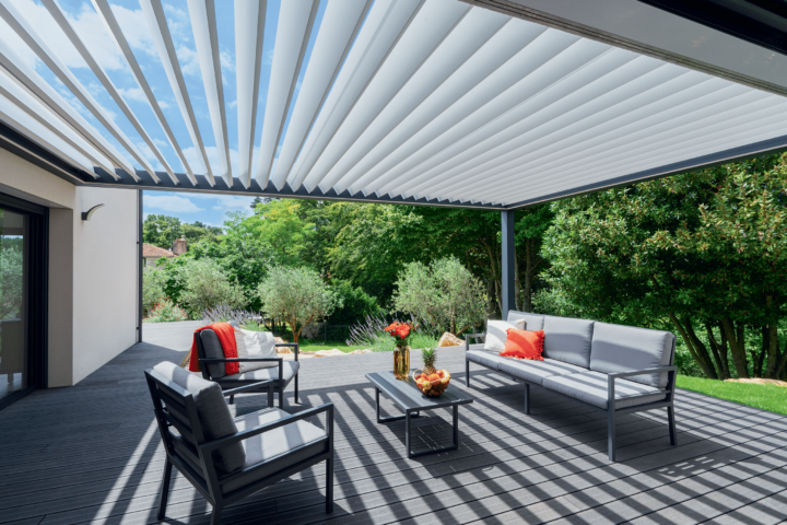 Pergola Alu Bioclimatique Evolutiv Sur Mesure Concept Alu